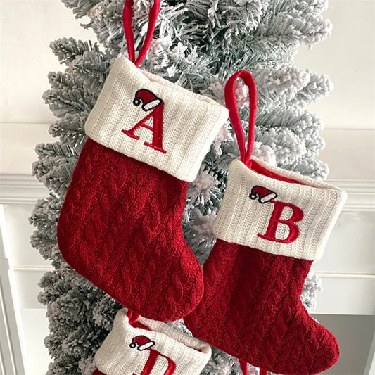 Christmas Socks Knitting Snowflake — The Cozy, Charming Touch Your Home Needs This Holiday Season!