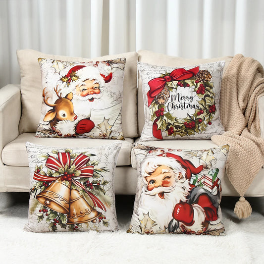 🎄 Transform Your Home Atmosphere — 4pcs Merry Christmas Cushion Cover Set 2025

Attention: Add Warmth, Style & Holiday Magic to Your Home Décor