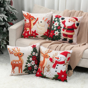 🎄 Transform Your Home Atmosphere — 4pcs Merry Christmas Cushion Cover Set 2025

Attention: Add Warmth, Style & Holiday Magic to Your Home Décor